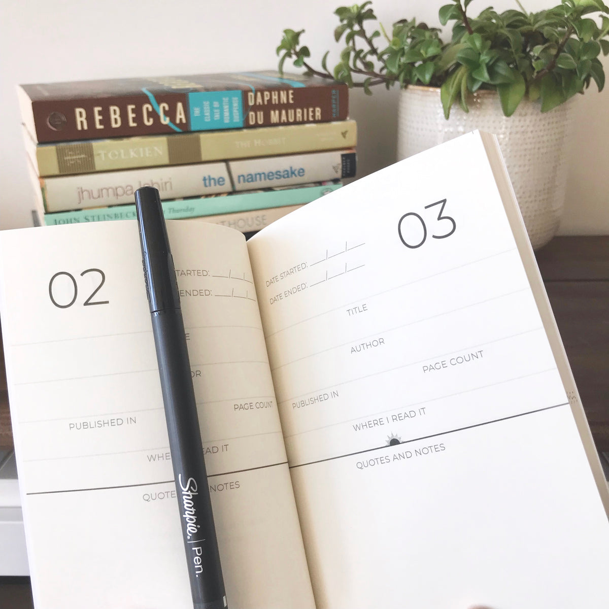 2027 Book Book (An Annual Reading Log)